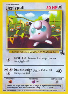 Jigglypuff card from WoTC Promo