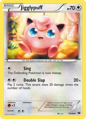 Jigglypuff card from Next Destinies
