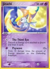 Jirachi - 021 (Jirachi: Wish Maker DVD Release) card from Nintendo Promos