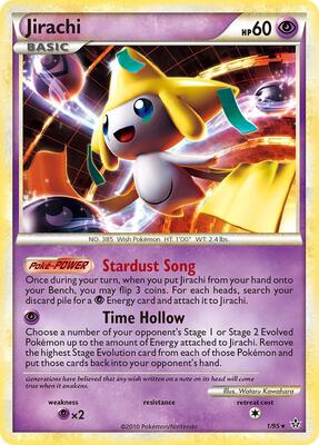 Jirachi card from Unleashed