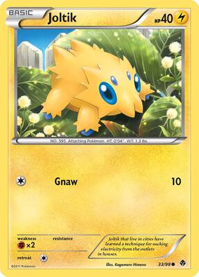 Joltik card from Emerging Powers