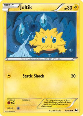 Joltik (42) card from Dark Explorers