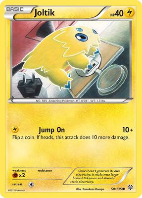 Joltik card from Plasma Storm