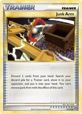 Junk Arm card from Triumphant
