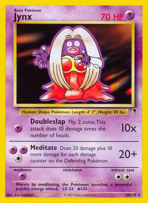Jynx card from Legendary Collection