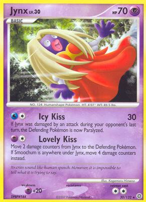 Jynx card from Secret Wonders