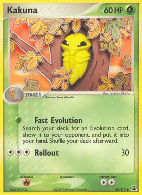 Kakuna card from EX Delta Species