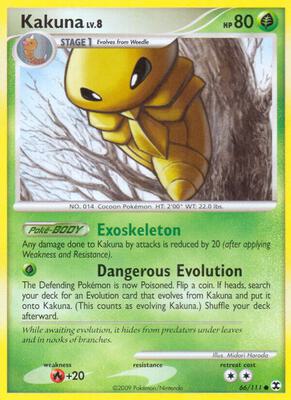 Kakuna card from Rising Rivals