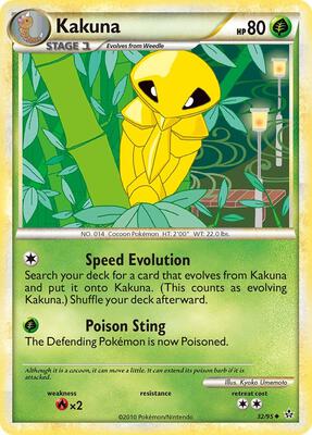 Kakuna card from Unleashed