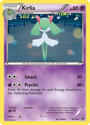 Kirlia card from Next Destinies