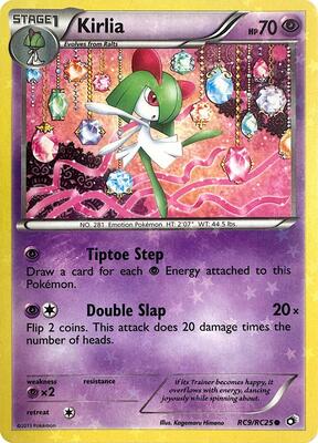 Kirlia card from Legendary Treasures: Radiant Collection