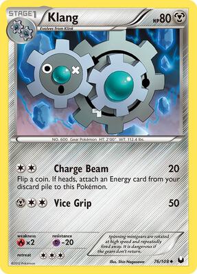 Klang card from Dark Explorers