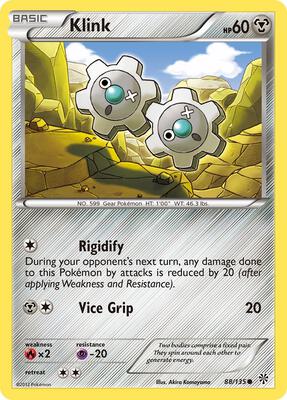Klink card from Plasma Storm