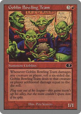 Goblin Bowling Team card from Unglued