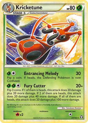 Kricketune card from Triumphant