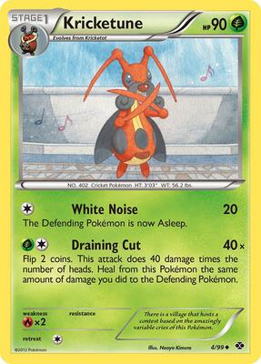 Kricketune card from Next Destinies
