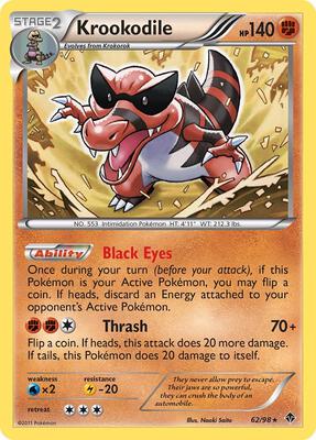 Krookodile card from Emerging Powers