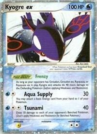 Kyogre ex - 037 (EX Collector's Tins) card from Nintendo Promos
