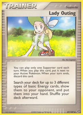 Lady Outing card from EX Deoxys