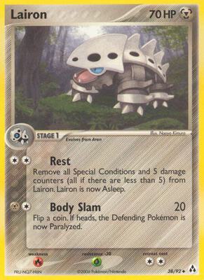 Lairon card from EX Legend Maker