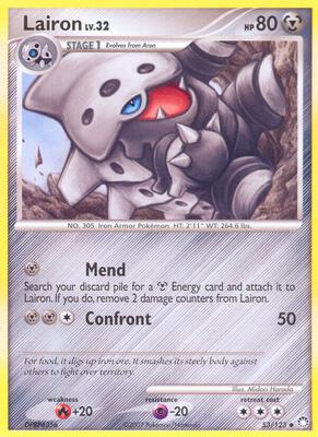 Lairon card from Mysterious Treasures