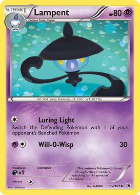 Lampent card from Noble Victories