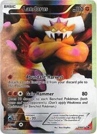 Landorus - BW43 card from Black and White Promos