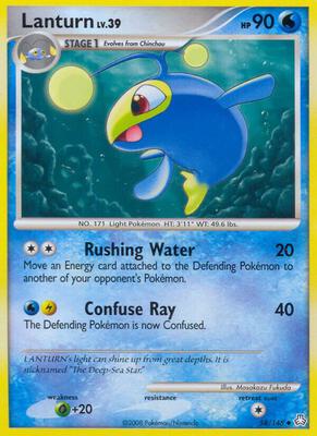 Lanturn (58) card from Legends Awakened