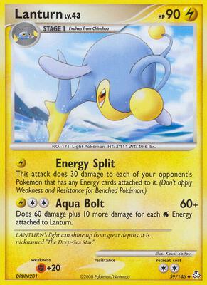 Lanturn (59) card from Legends Awakened