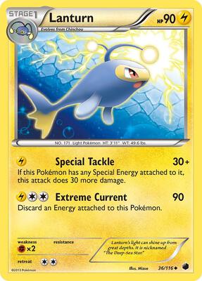 Lanturn card from Plasma Freeze