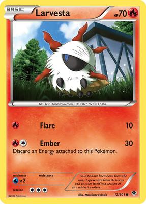 Larvesta card from Plasma Blast