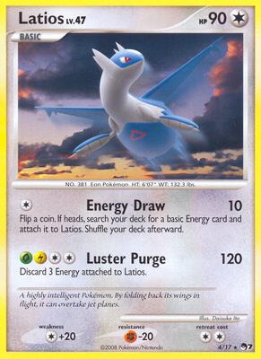 Latios card from POP Series 7