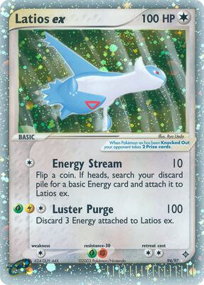Latios ex card from EX Dragon