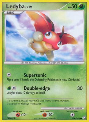 Ledyba card from Legends Awakened
