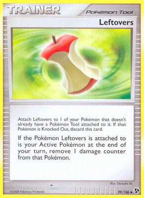 Leftovers card from Great Encounters