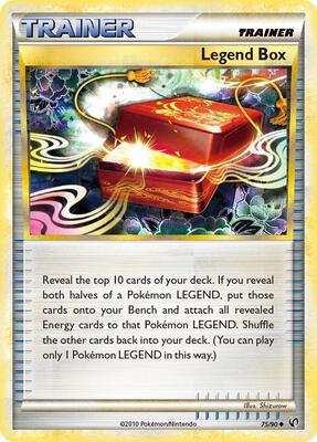 Legend Box card from Undaunted