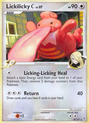 Lickilicky C card from Supreme Victors