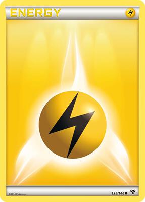 Lightning Energy card from XY Base Set