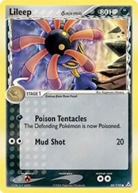 Lileep (Delta Species) card from EX Holon Phantoms
