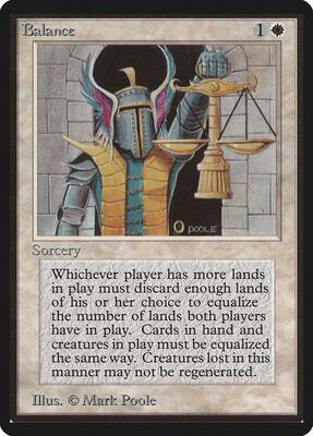 Balance card from Beta Edition