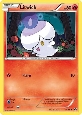 Litwick card from Next Destinies