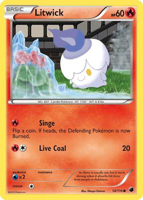 Litwick card from Plasma Freeze