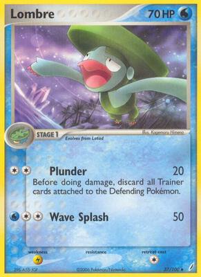 Lombre card from EX Crystal Guardians