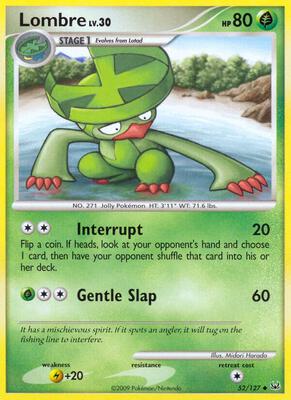 Lombre card from Platinum