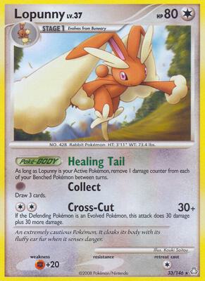 Lopunny card from Legends Awakened