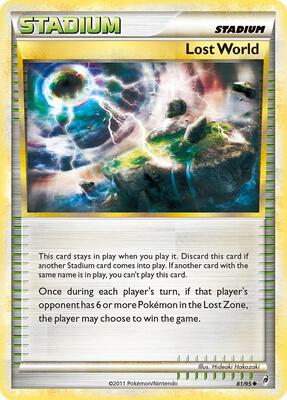 Lost World card from Call of Legends