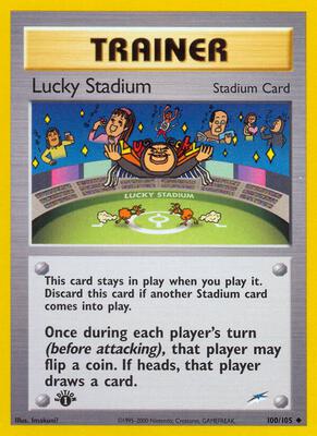 Lucky Stadium card from Neo Destiny