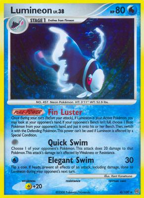 Lumineon card from Stormfront