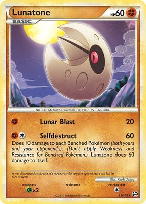 Lunatone card from Triumphant