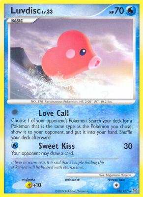 Luvdisc card from Platinum